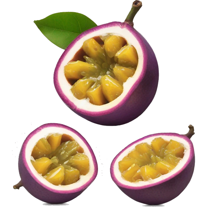 Passion fruit  emoji