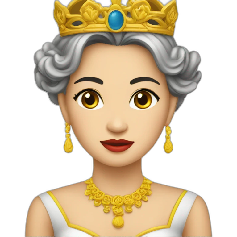 Roi et sa reine emoji