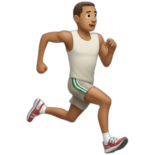 forest gump running emoji