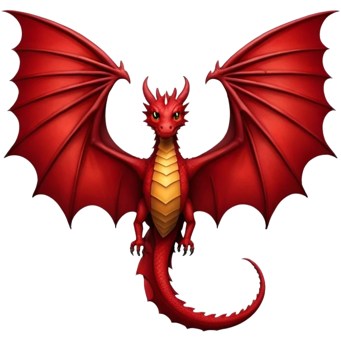Dragon wing emoji