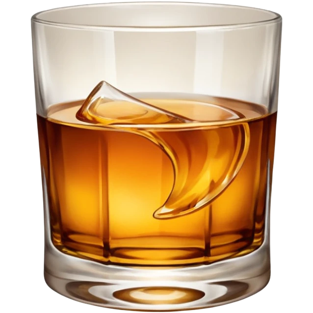 glass of whiskey emoji