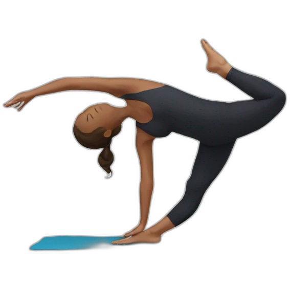 yoga pose emoji