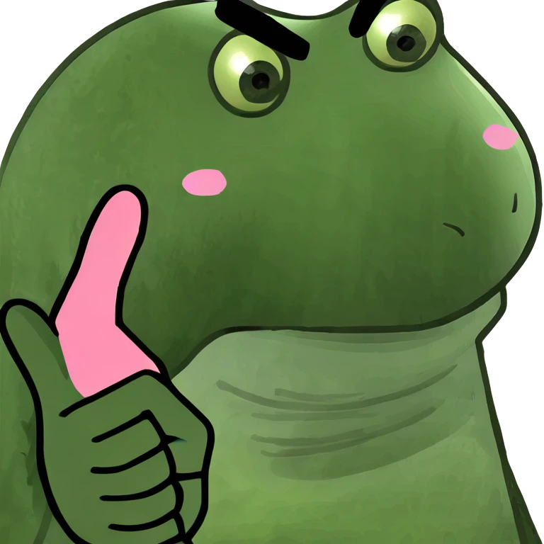 pink middle finger emoji