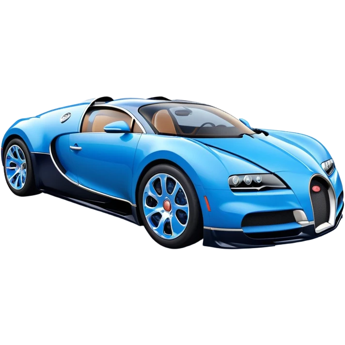 blu bugatti emoji