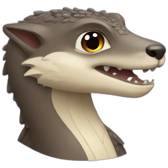 Loutre dragon emoji