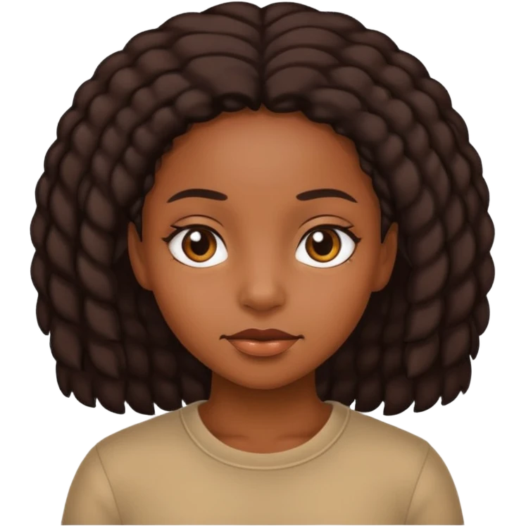 黒人の女の子 emoji