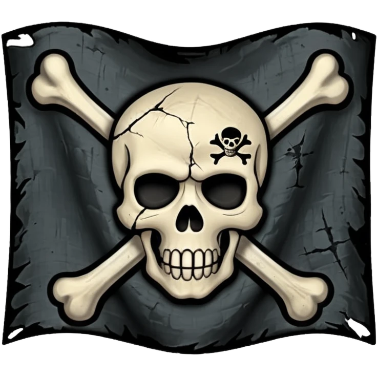 pirates flag emoji
