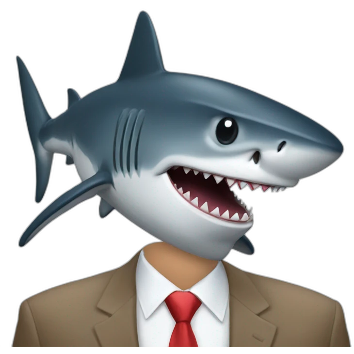 Trump shark emoji