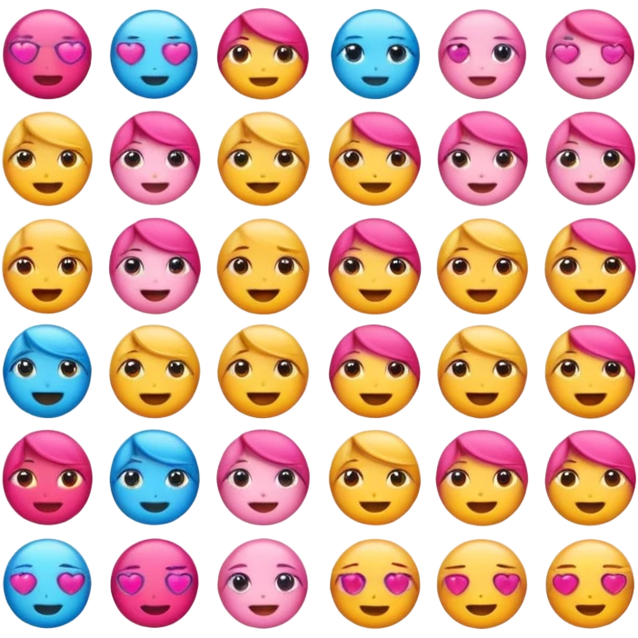 Girly emojis emoji