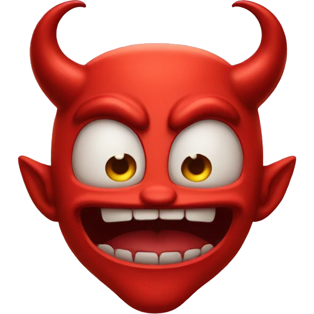 zany devil emoji