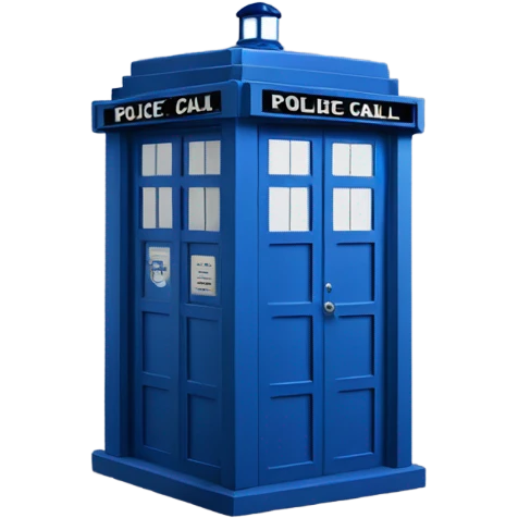 Tardis emoji