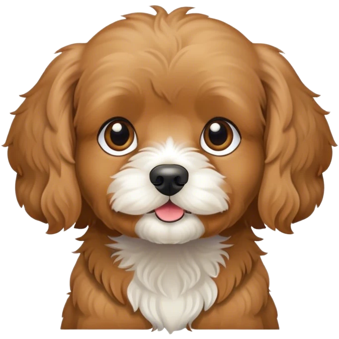 Cavoodle dog  emoji