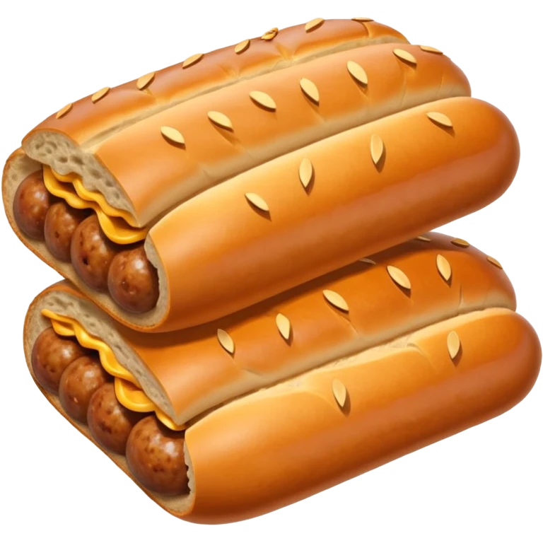 empty sausage bread emoji