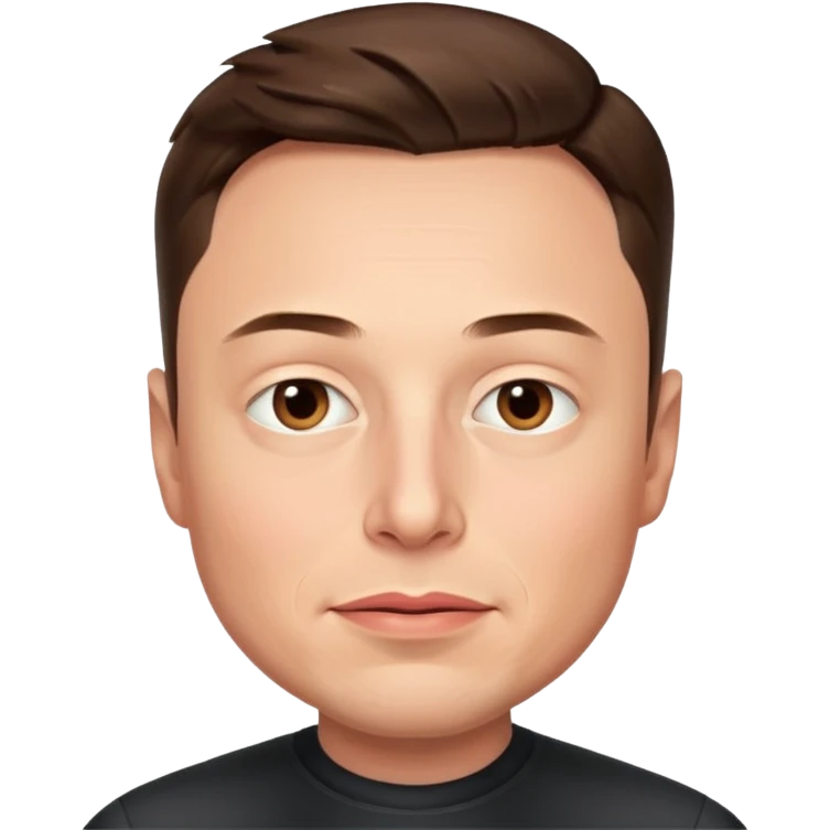 Elon Musk emoji