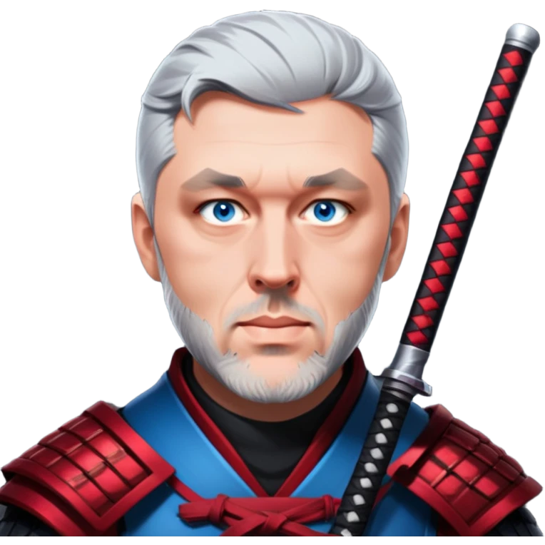 Fierce Samurai emoji