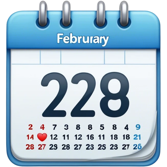 February emoji