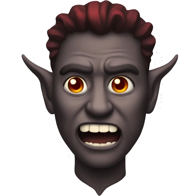 circular devil emoji emoji