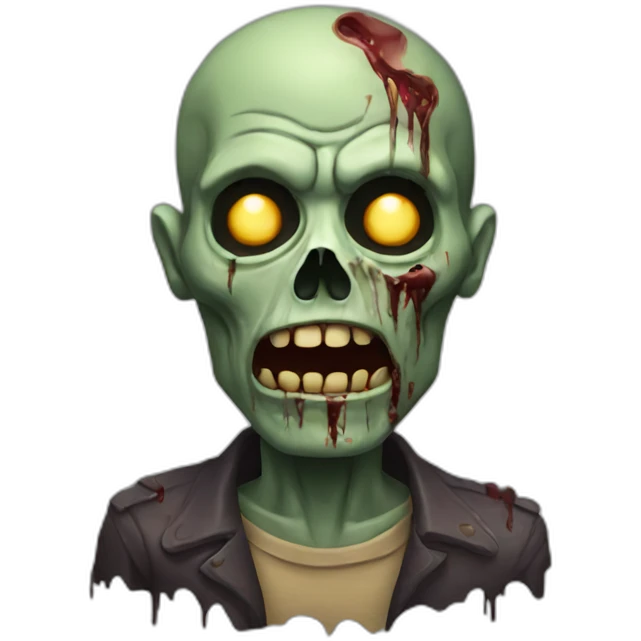 dead zombie emoji