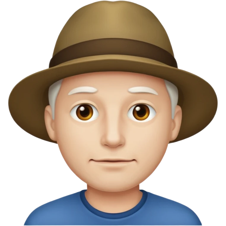 a man adult, white skin, no hat emoji