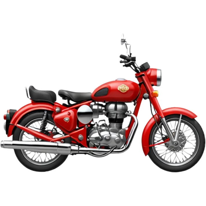Red Royal Enfield emoji
