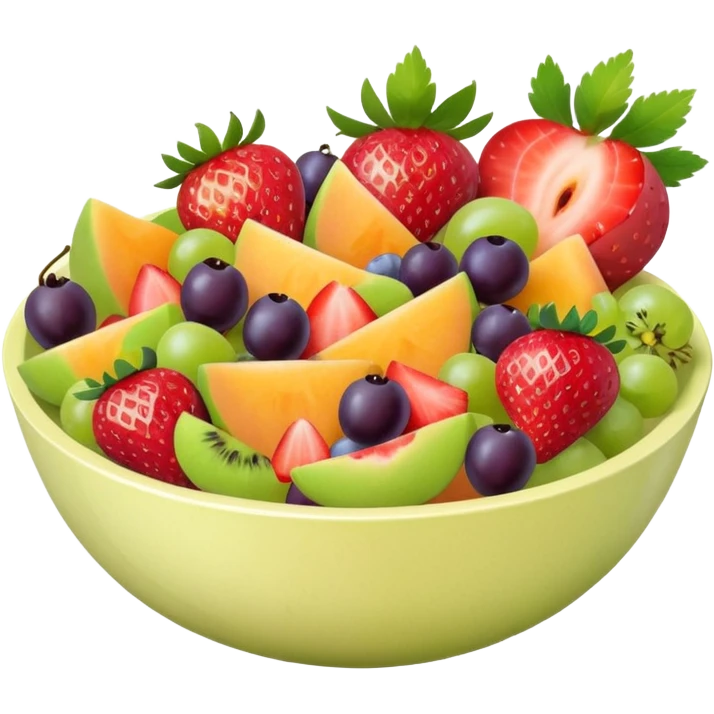 bowl of fruit salad























 emoji