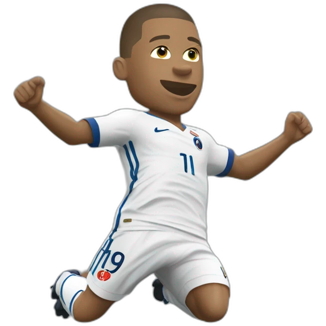 mbappé scoring emoji