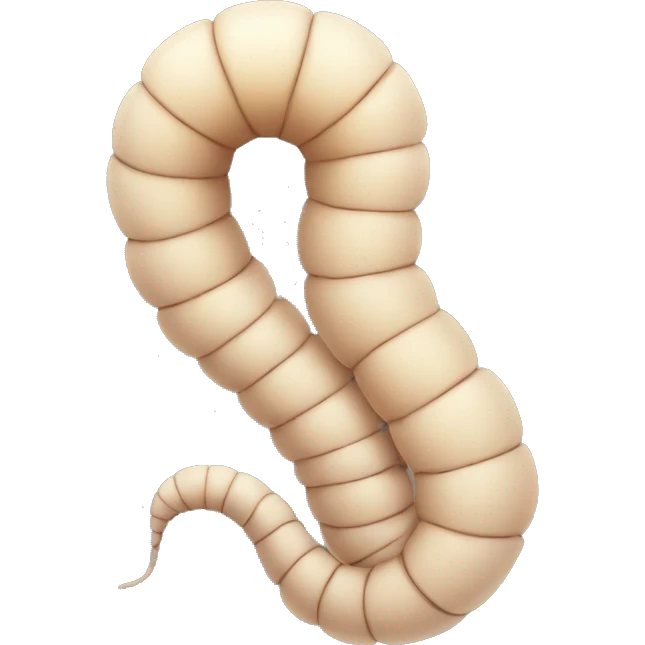 worm emoji