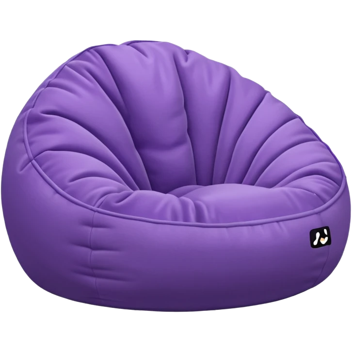 Light purple bean bag emoji
