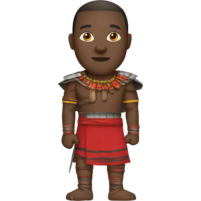 kenya-maasai warrior emoji