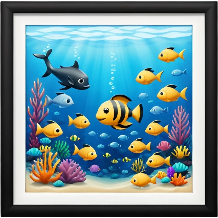 underwater library emoji