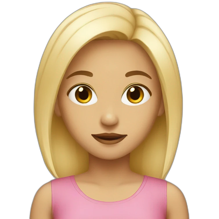 Bionda girl emoji