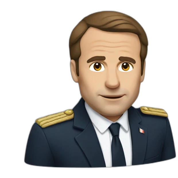 Macron qui dort emoji