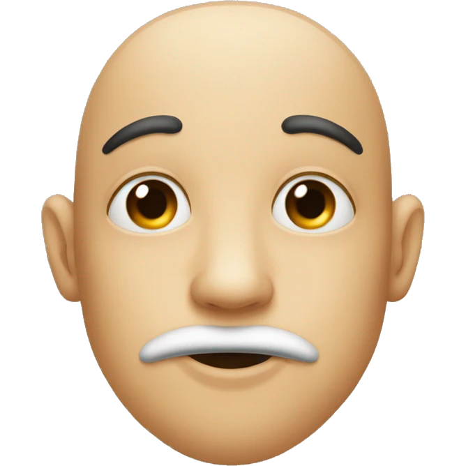  big and long nostrils emoji