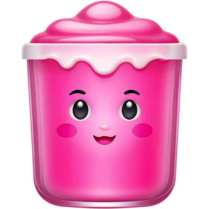 Make an emoji of the jelly tint, product of the brand milk makeup  emoji