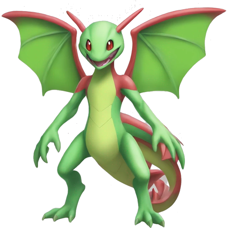 Full body Flygon-Genesect-Pokémon emoji