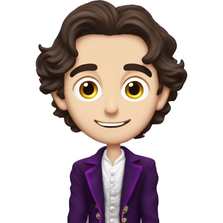 Timothee chalamet wonka emoji