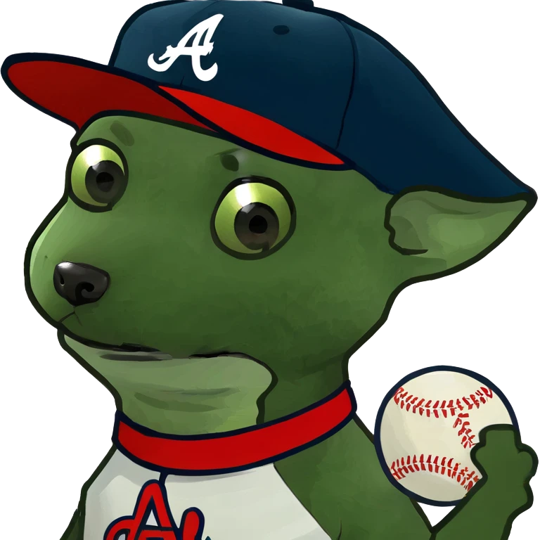 chihuahua in braves outfit emoji
