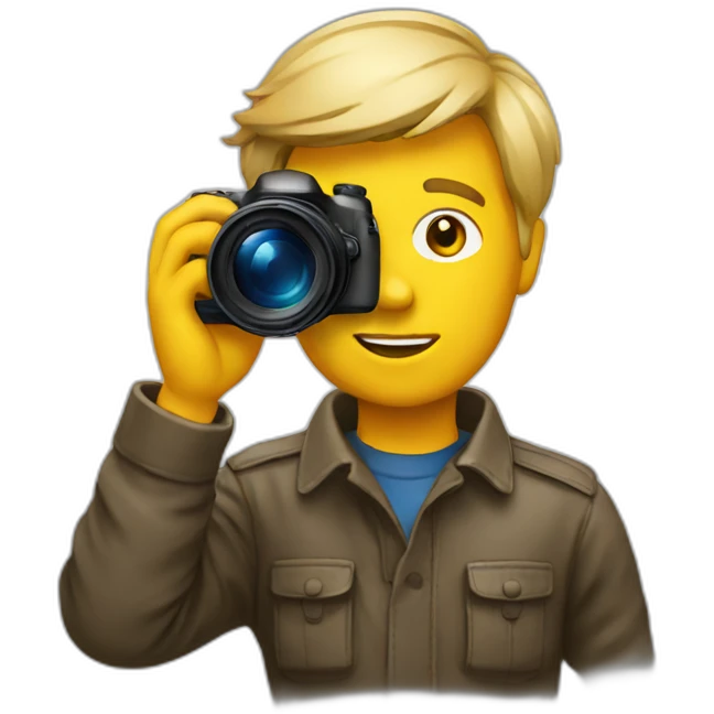 photographer emoji