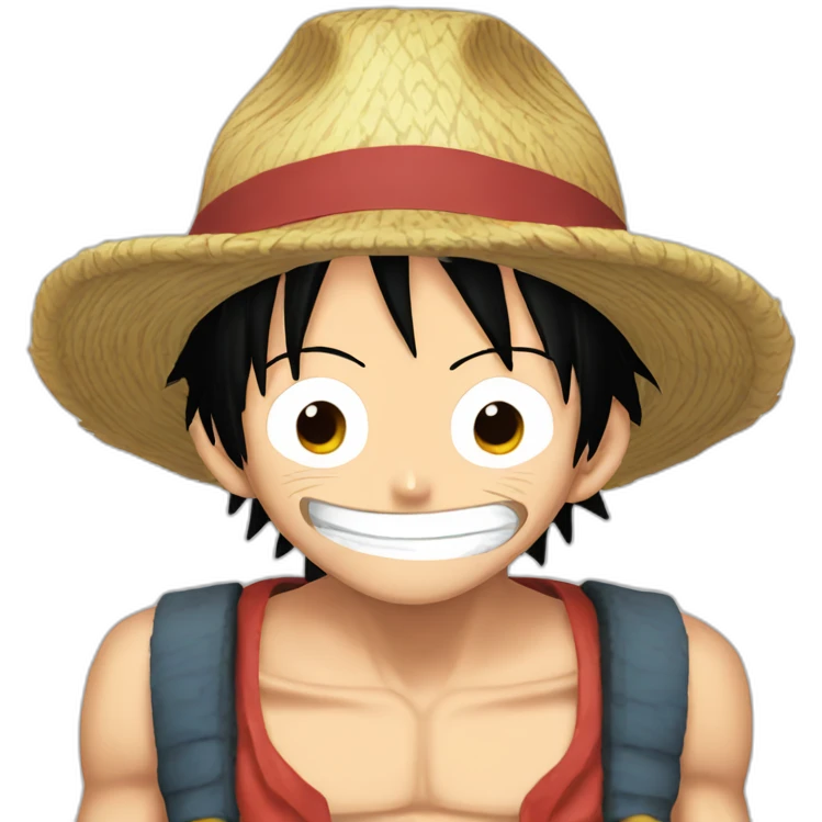 Monkey.D.Luffy fatigué emoji