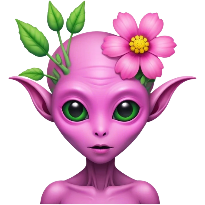 👽🌸 emoji