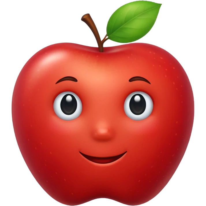 Red Apple emoji