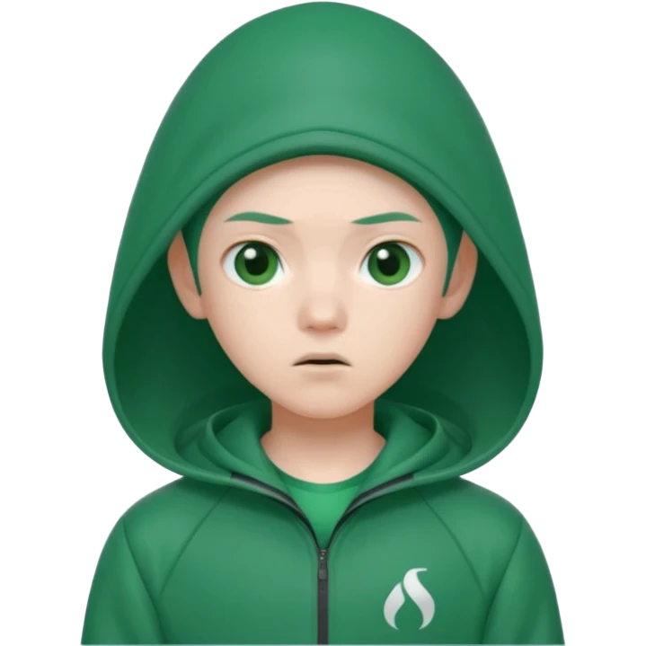 squid game player in green tracksuit emoji