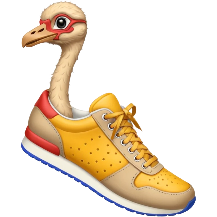 emojis.com ostrich-in-sneakers emoji