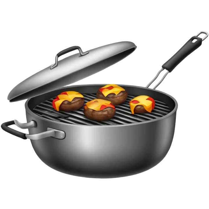 crea un emoji de un asador emoji
