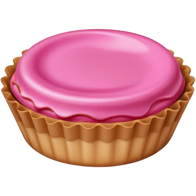 pink peanut butter cup  emoji