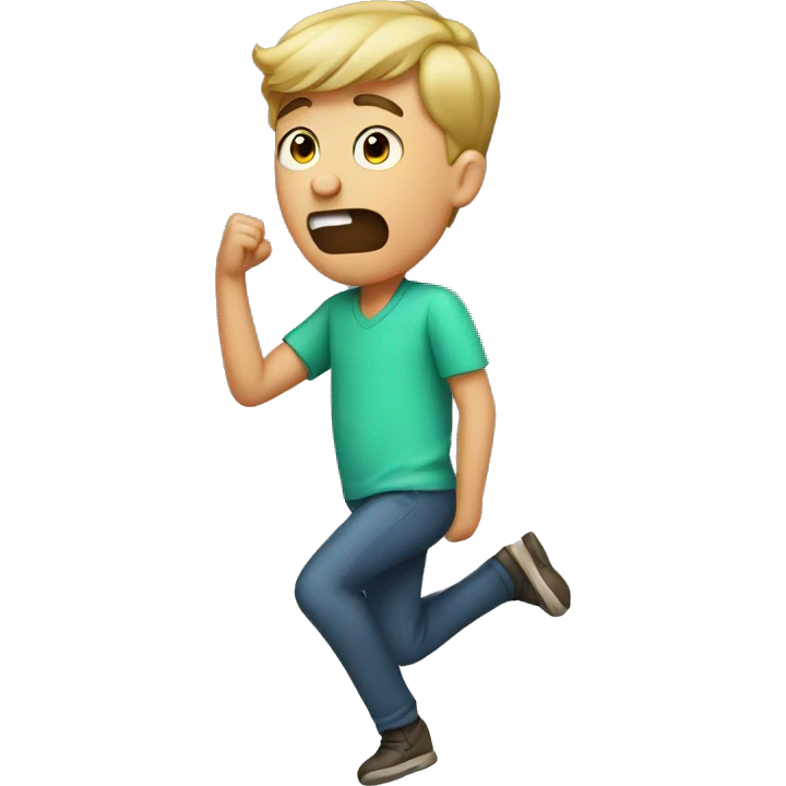 guy farting  emoji