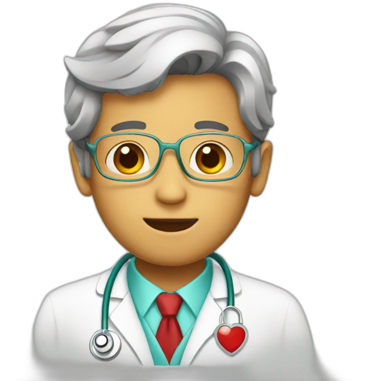 Doctor heart emoji