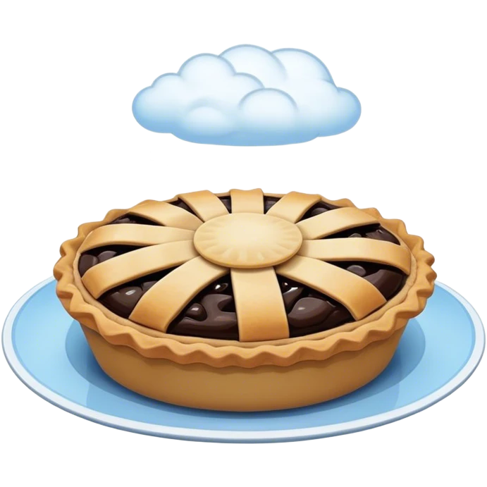 Pie in the sky emoji