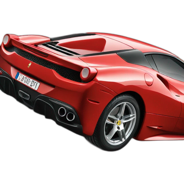 Ferrari car emoji