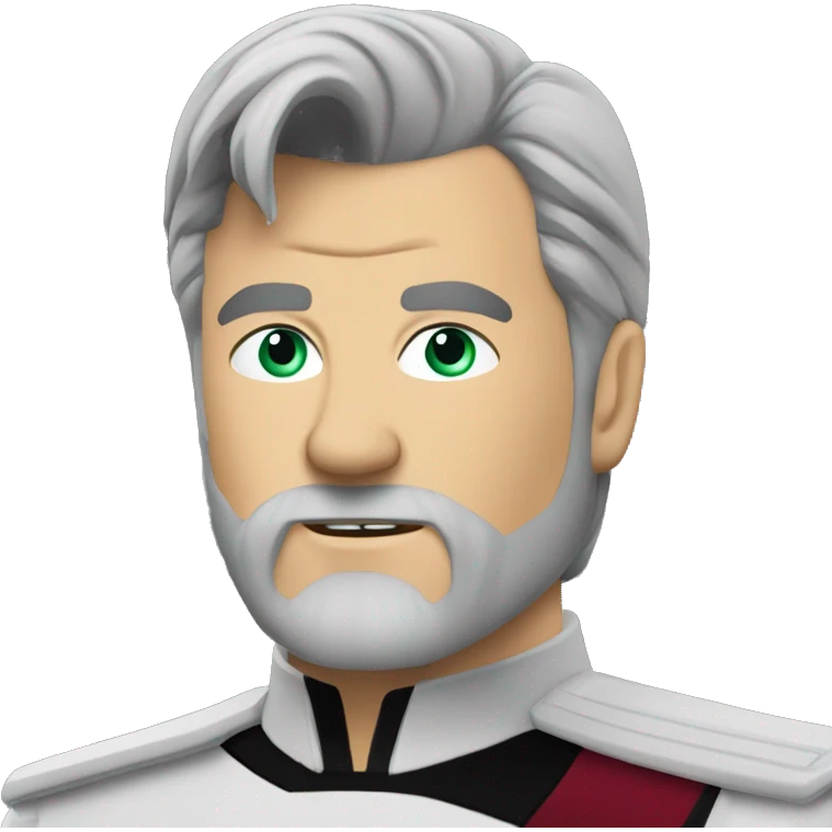 commander will riker with viciously hairy chest emoji